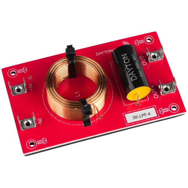 Main product image for Dayton Audio 3k-LPF-4 Low Pass Speaker Crossover 3, 260-1876